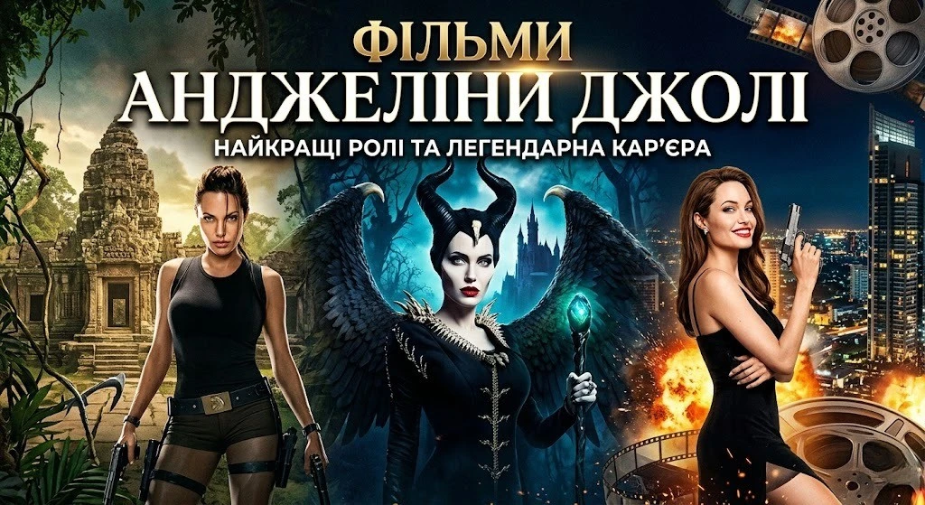 ТОП-20 фільмів з Анджеліною Джолі, які має побачити кожен.