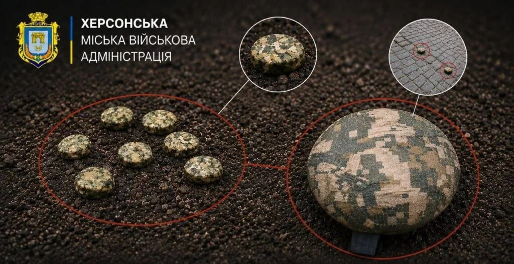 У Херсоні біля торгового центру знайшли вибухонебезпечні пастки