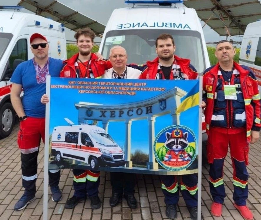 Херсонські медики стали кращими на одному з етапів всеукраїнського ралі