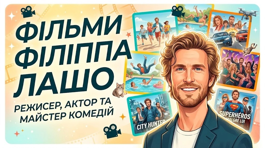 Фільми з Філіппом Лашо: від «Superняні» до «Марсупіламі»