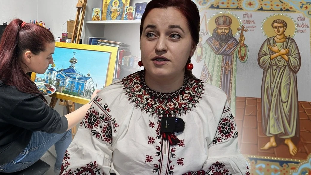 Херсонська майстриня створює ікони після вимушеної перерви